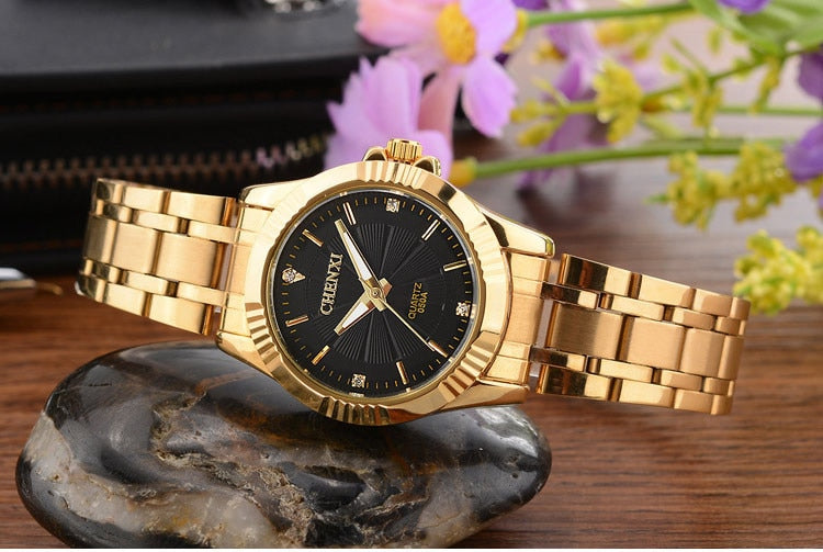 CHENXI Classique Couple Amant Montres