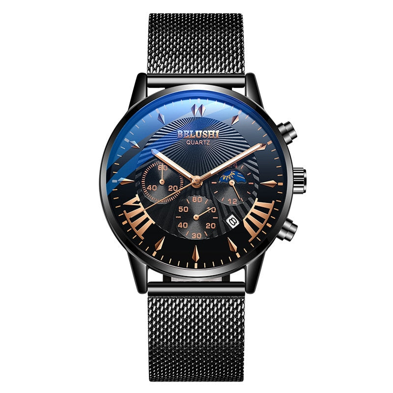 Belushi Montres Homme Top Marque de luxe Militaire