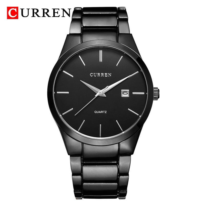 CURREN Mode Simple Hommes Montre Mince