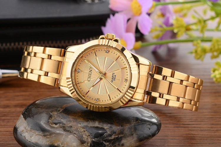 CHENXI Classique Couple Amant Montres