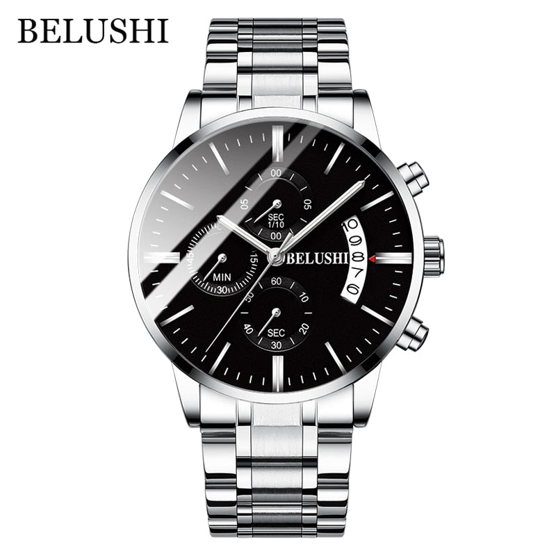 BELUSHI Mode Hommes Quartz Montre