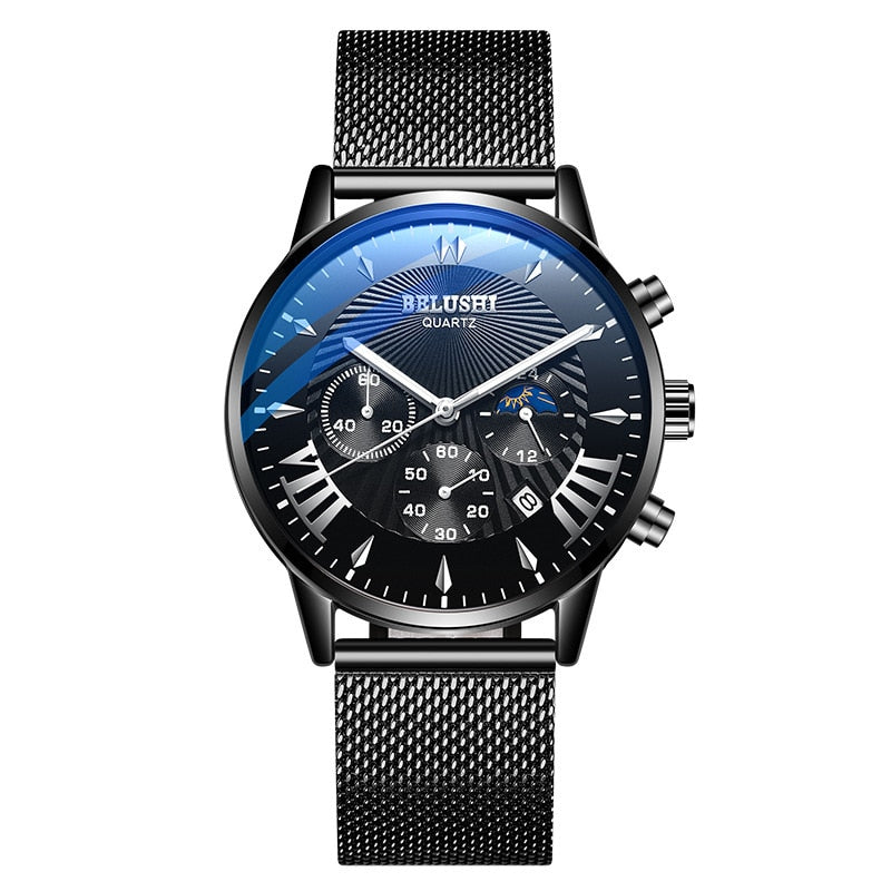 Belushi Montres Homme Top Marque de luxe Militaire