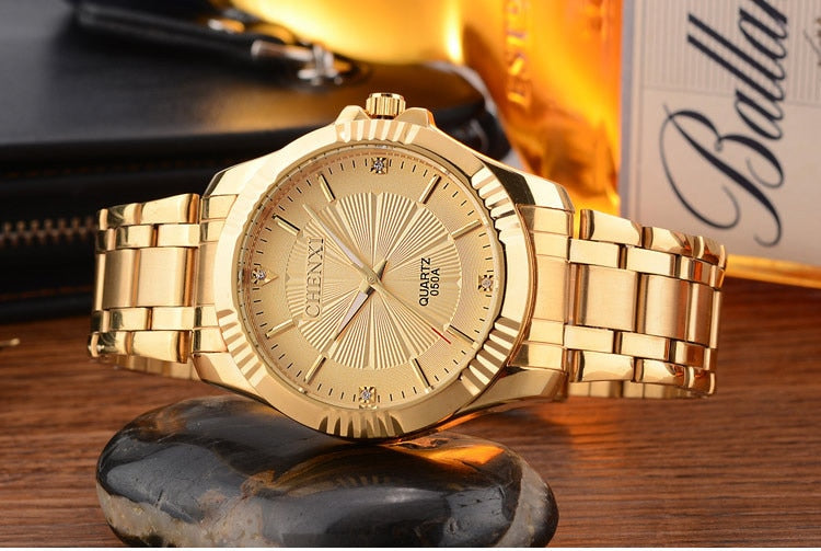 CHENXI Classique Couple Amant Montres