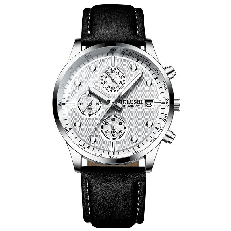 Belushi Montre Étanche 30M Homme