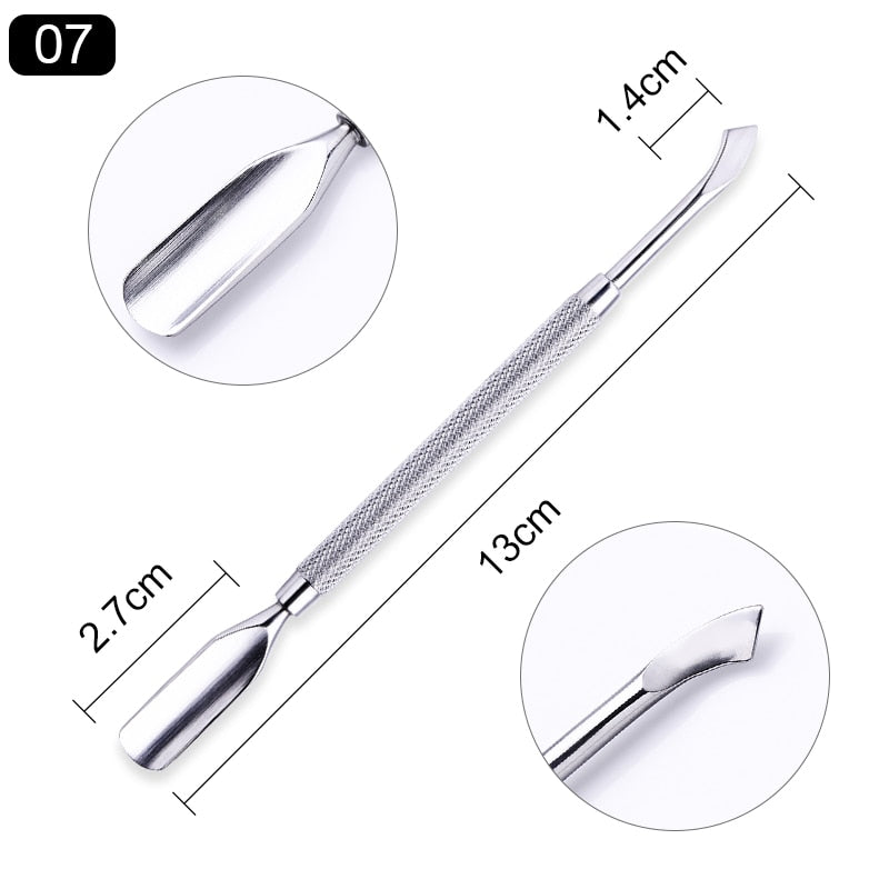 1pcs Double-ended Nail Art Cleaner