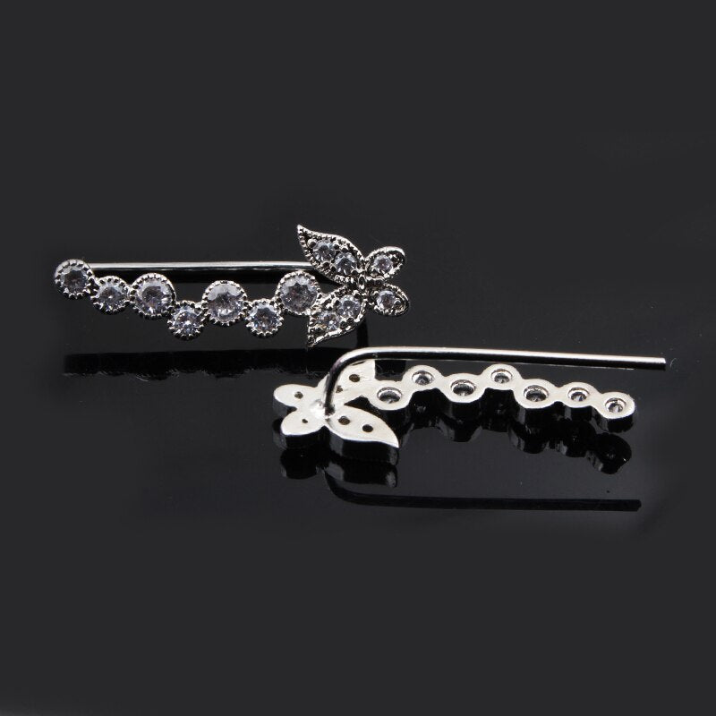 2PCS Climber Stud Earrings