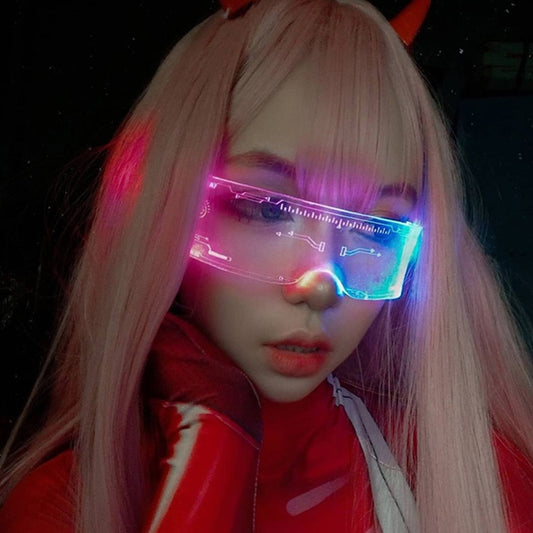 LED Luminous Sunglasses Vintage