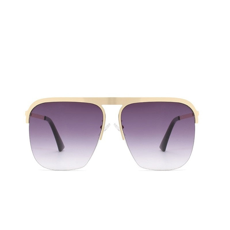 Luxury Women Square Sunglasses Oversized