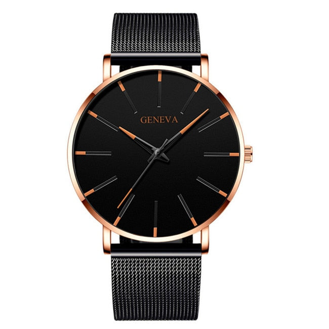 Ultra Thin Watches Simple Men