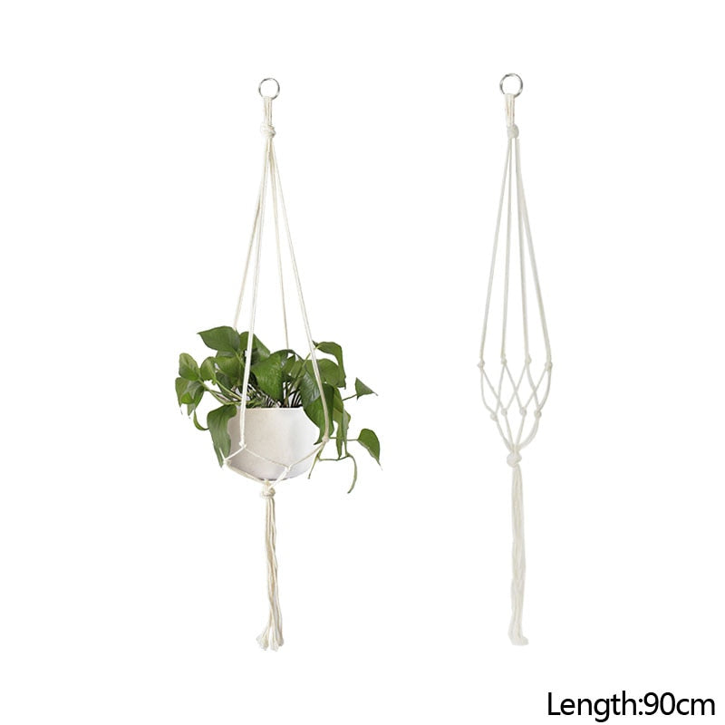 Macrame Plant Hanger Baskets Flower Pots