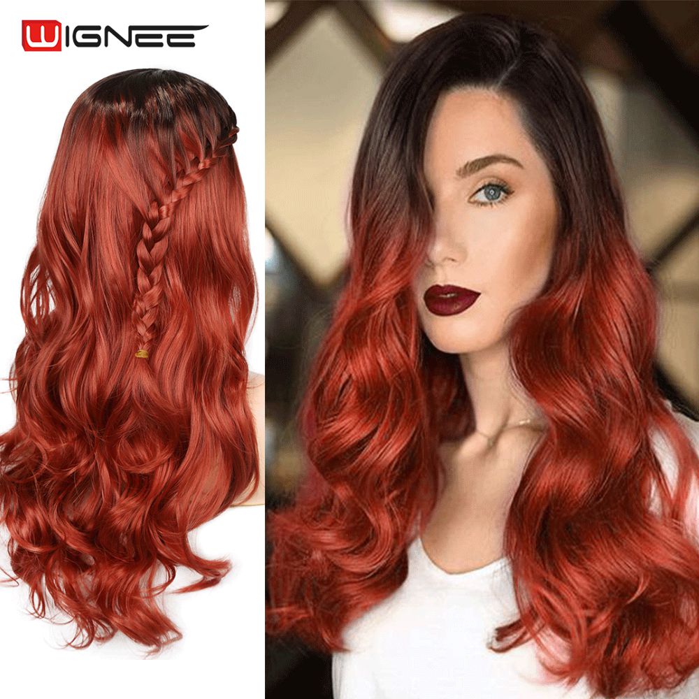 Wignee Long Wavy Synthetic Wigs