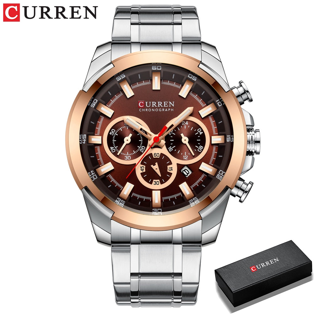 CURREN Men’s Watches Top Brand