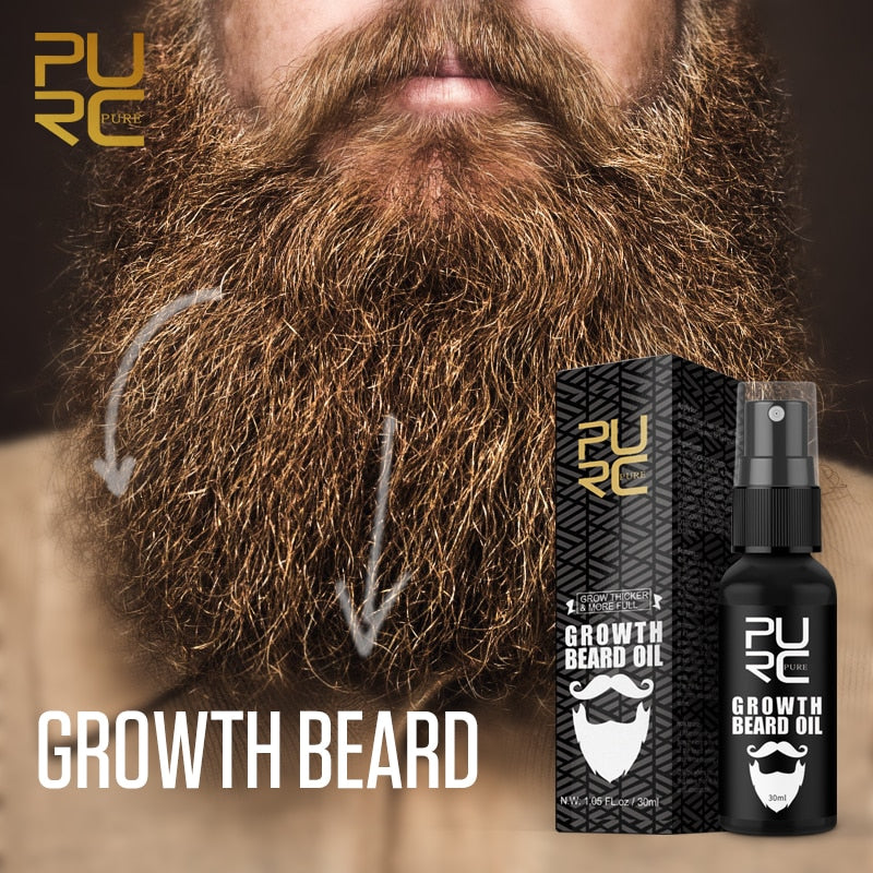 Huile de barbe de croissance PURC