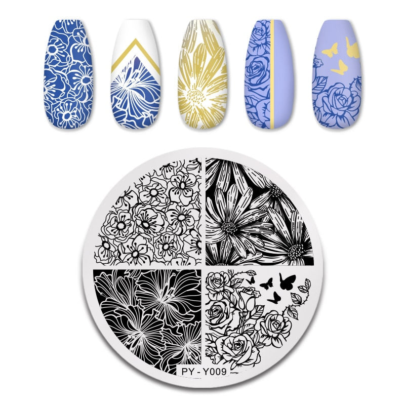 PICT YOU 12*6cm Nail Art Templates