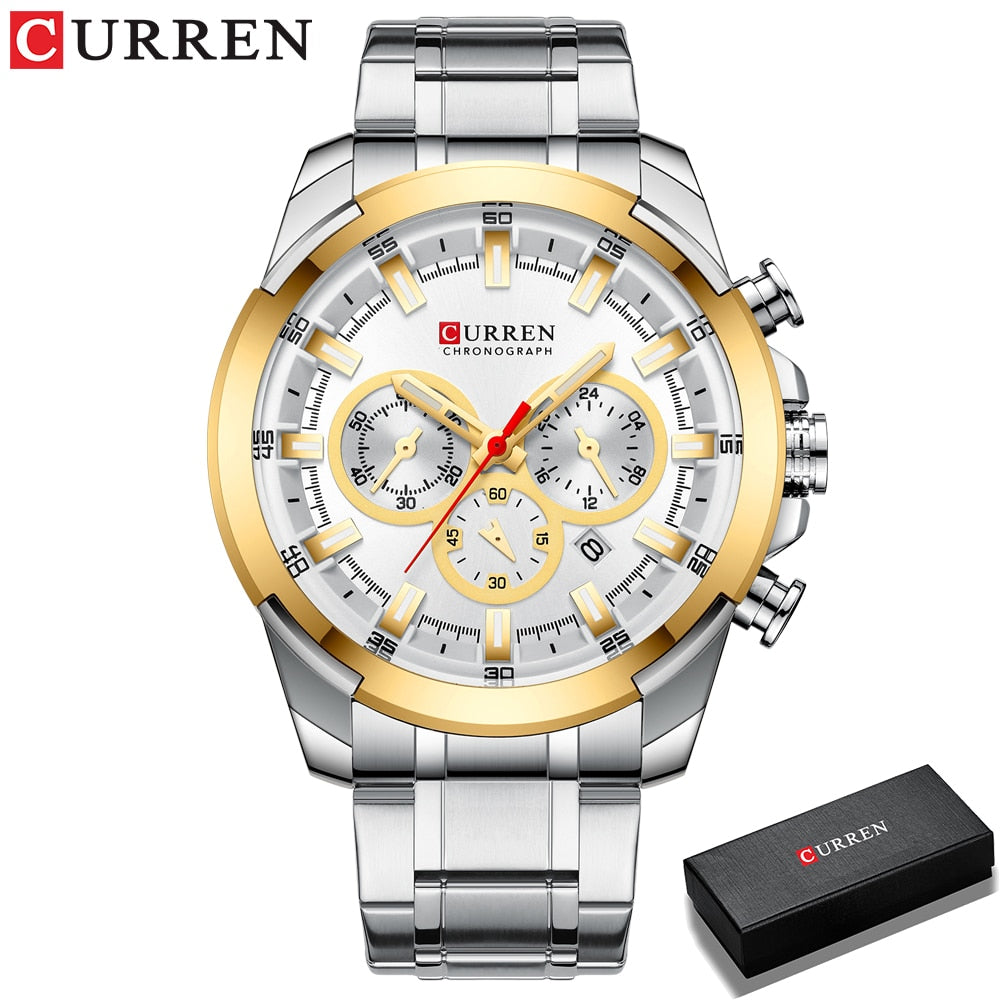 CURREN Men’s Watches Top Brand