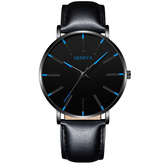 Montres Ultra Minces Hommes Simples