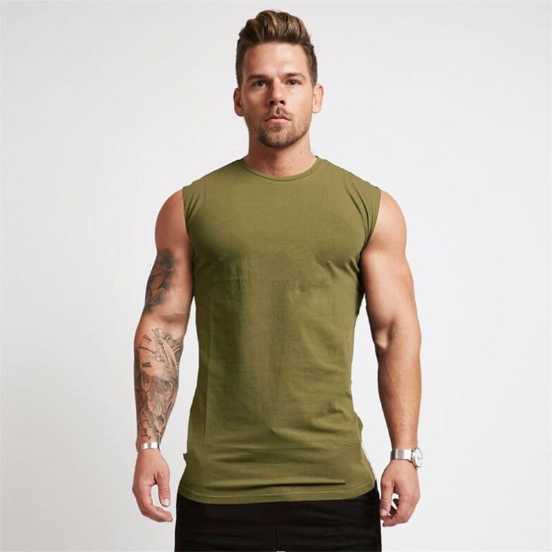 Gym Workout Sleeveless Shirt