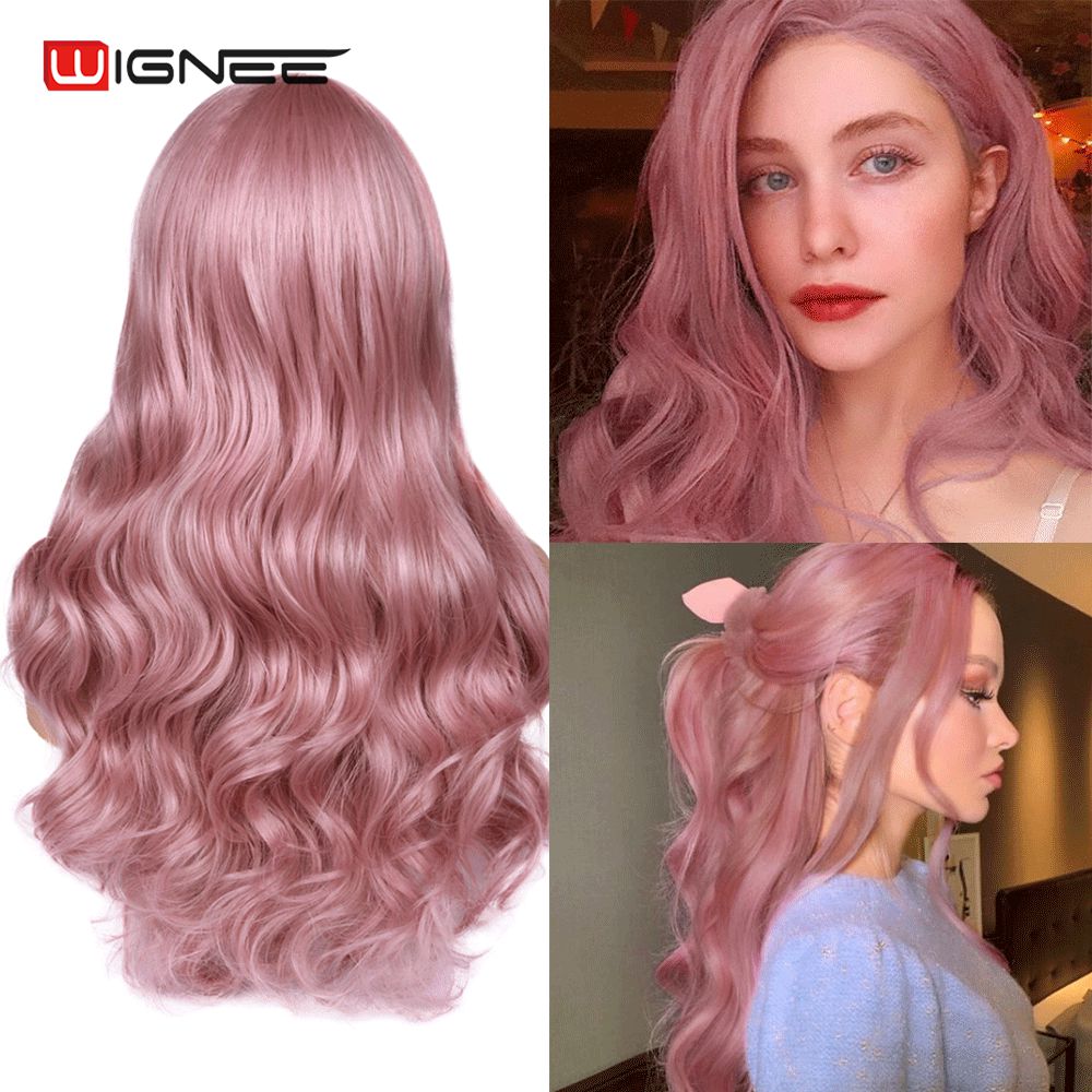 Wignee Long Wavy Synthetic Wigs