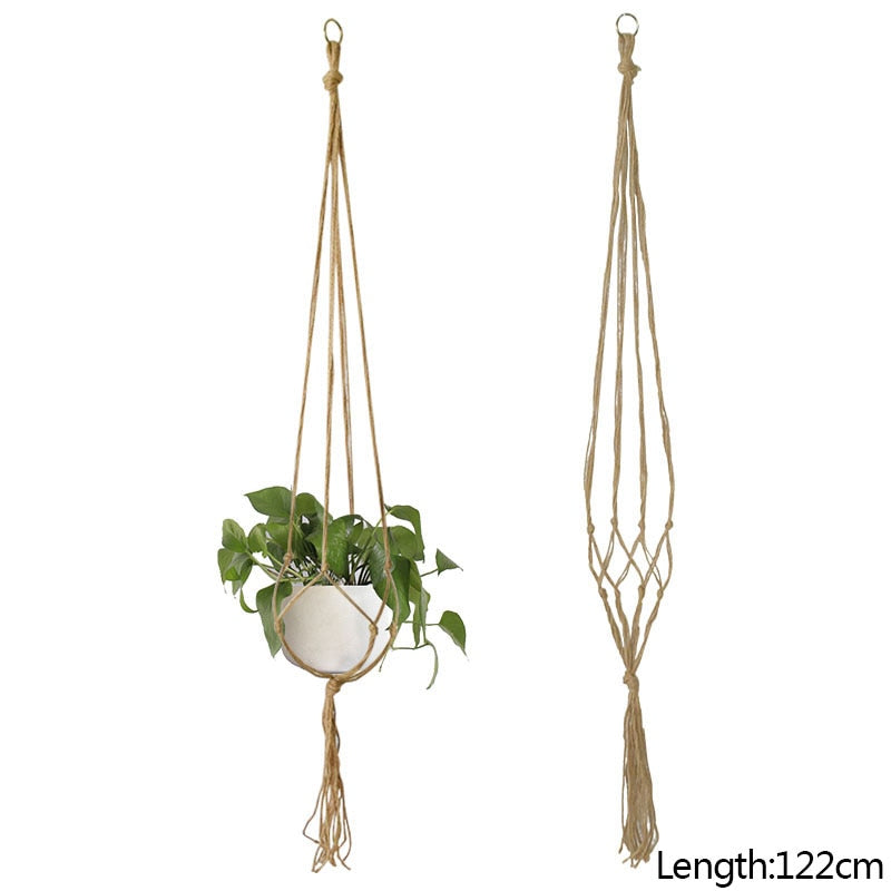 Macrame Plant Hanger Baskets Flower Pots