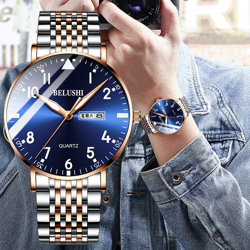 BELUSHI Fashion New Mens Watches