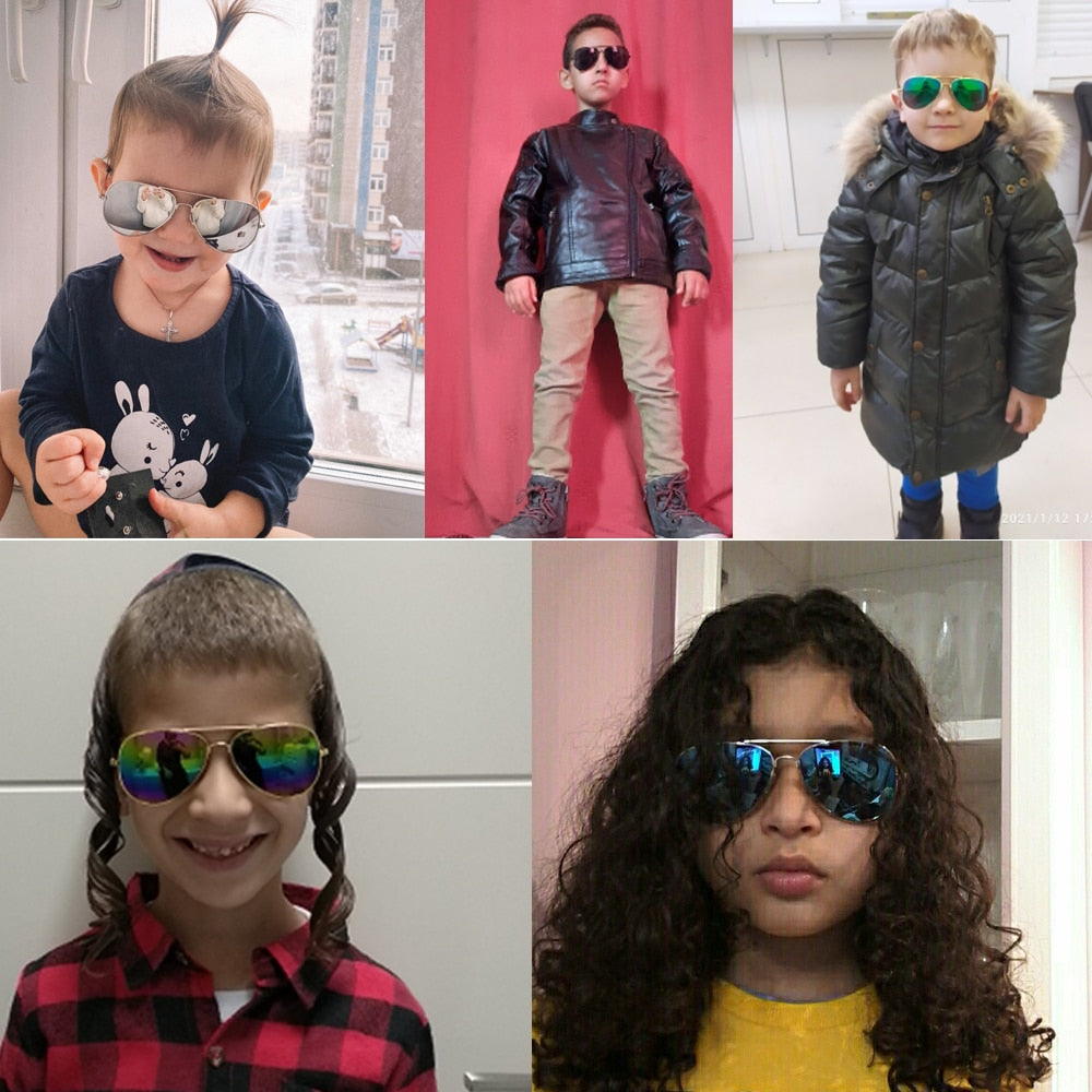 Mode Garçons Lunettes De Soleil Enfants