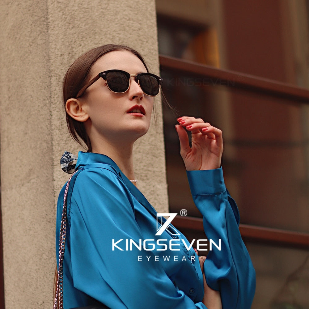 KINGSEVEN Retro Fashion Sunglasses