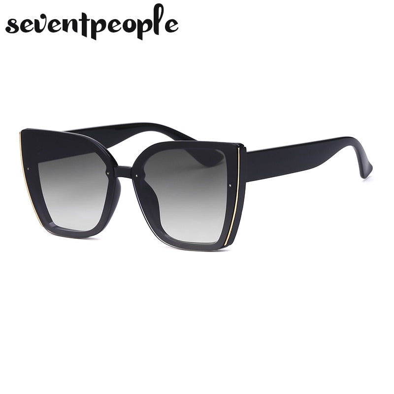 Oversized Cat Eye Sunglasses Women 2022