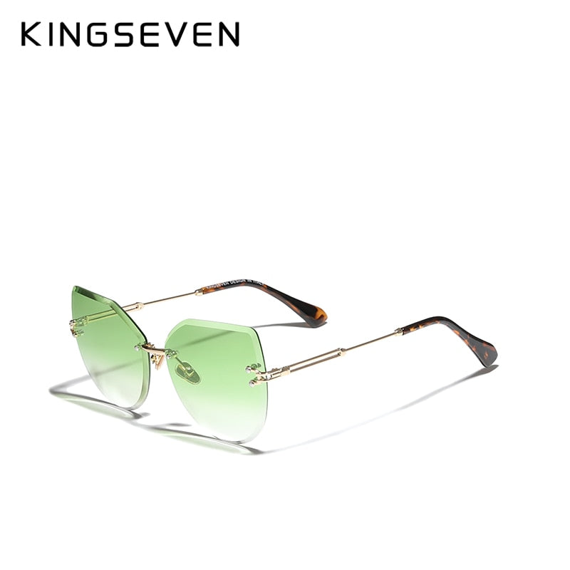 KINGSEVEN Cat Eye Sunglasses Women