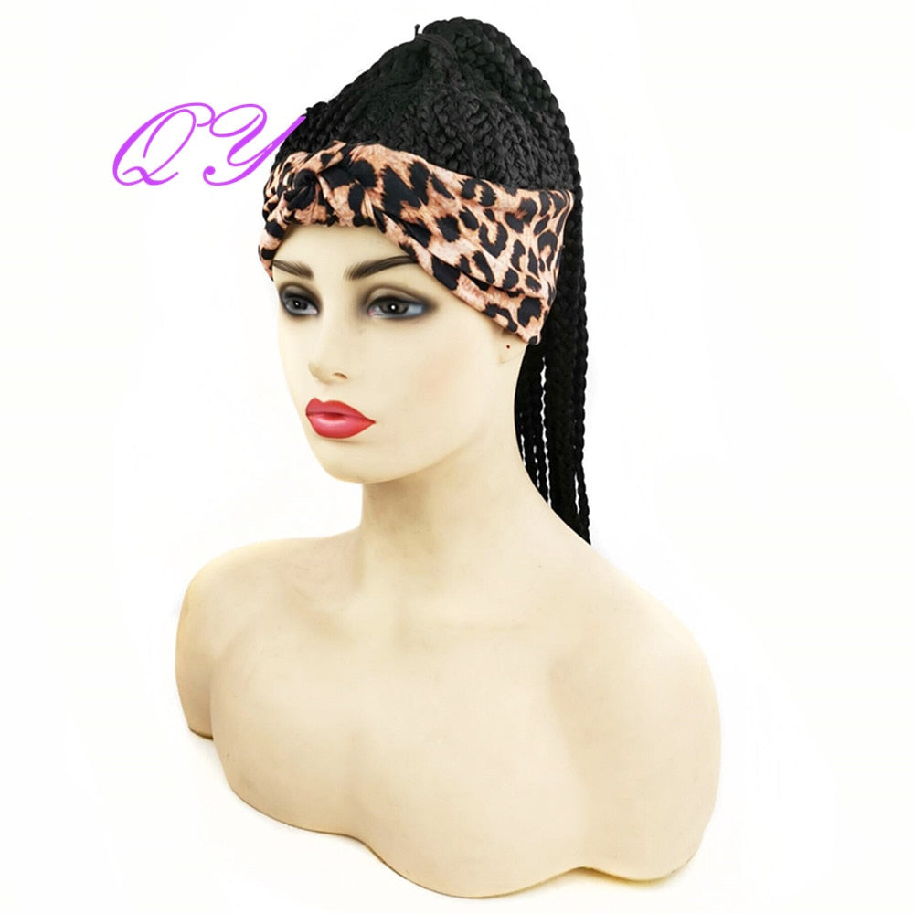 QY Hair Big Afro Kinky Curly Bandeau Perruques