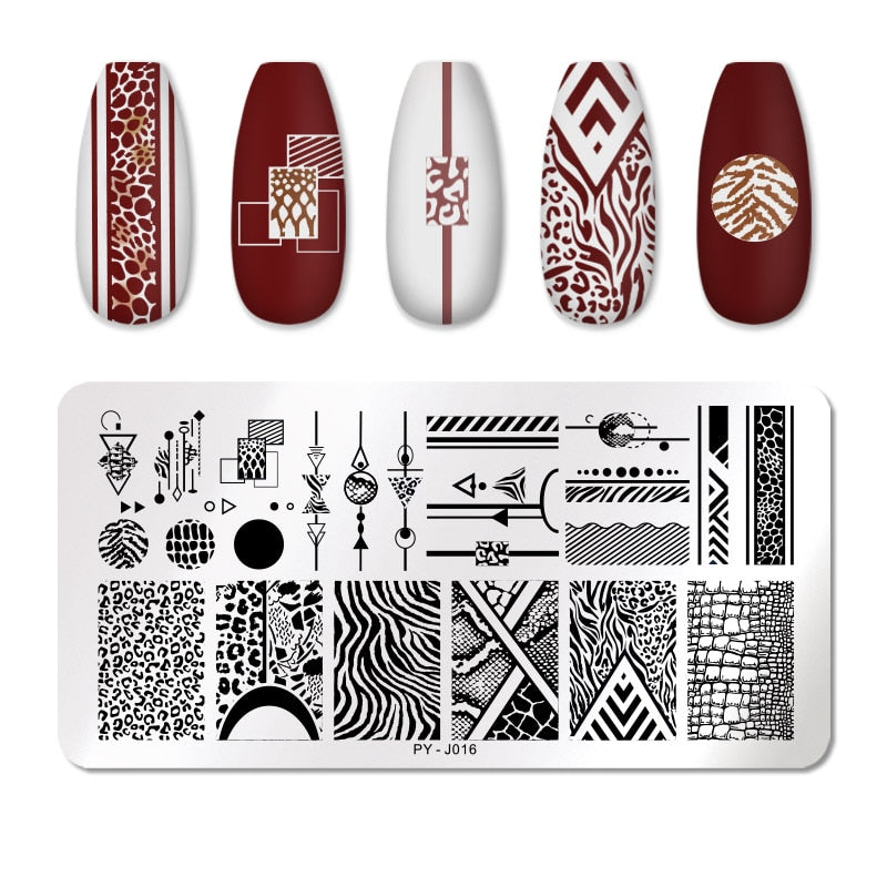 PICT YOU 12*6cm Nail Art Templates