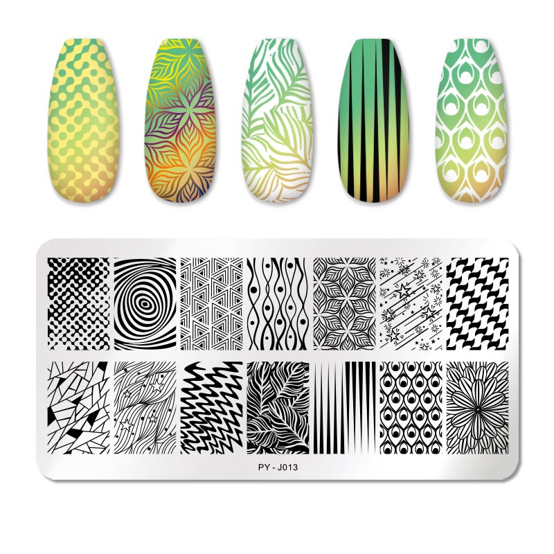 PICT YOU 12*6cm Nail Art Templates