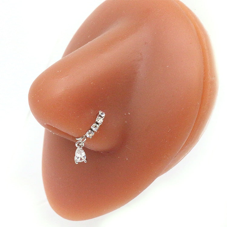 Piercing Nose Ring stone