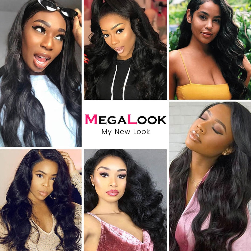 Lace Front Human Hair Wigs Brazilian