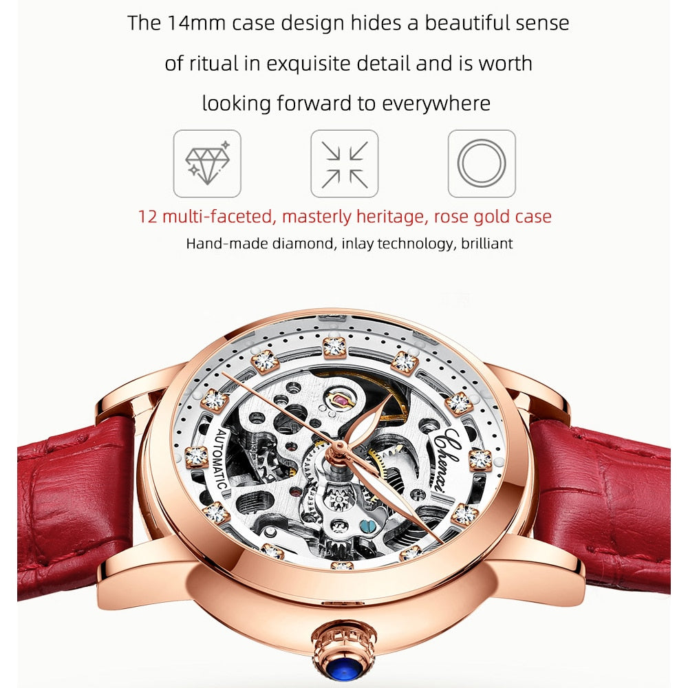 CHENXI Women Automatic Mechanical Watch