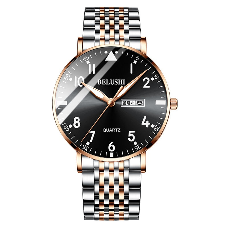 BELUSHI Mode Luxe Hommes Montre