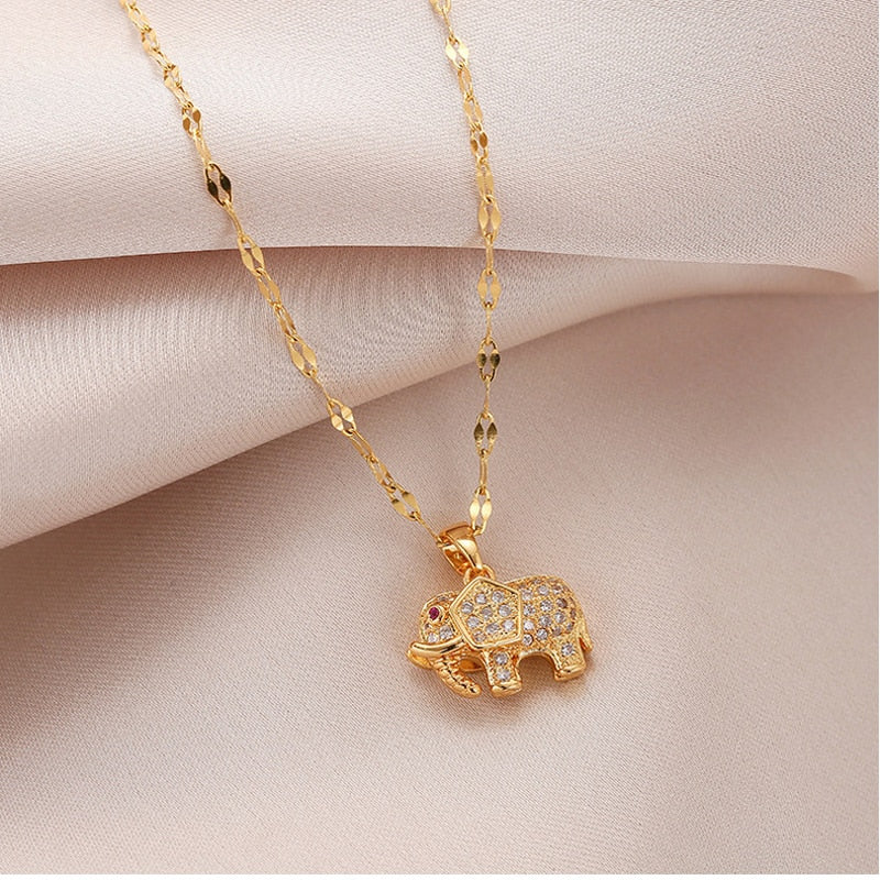 Gold Color Necklace for Women