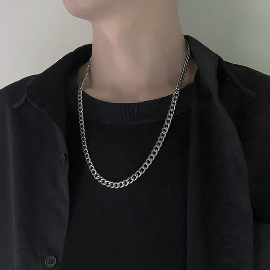 Stainless Steel Cuban Chain Necklaces