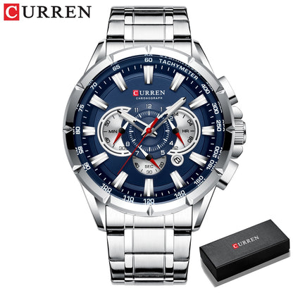 CURREN New Casual Sport Chronograph