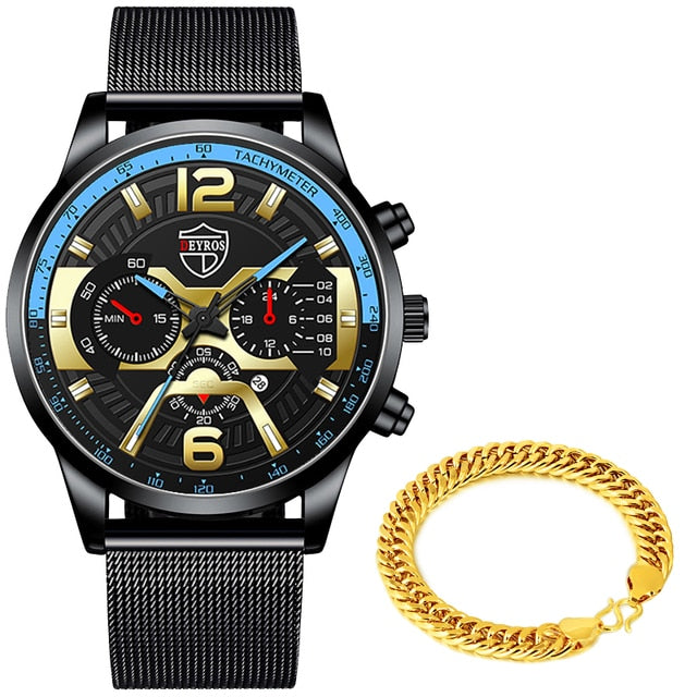 Bracelets Montres Homme Acier Inoxydable