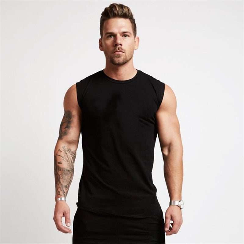 Gym Workout Sleeveless Shirt