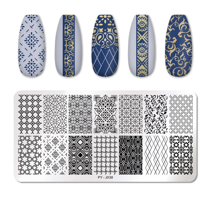 PICT YOU 12*6cm Nail Art Templates