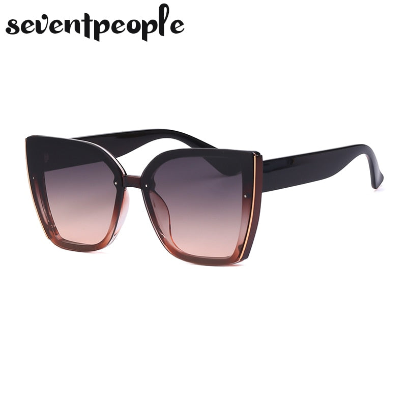 Oversized Cat Eye Sunglasses Women 2022