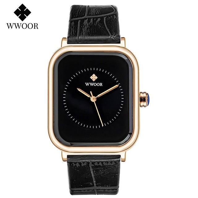 WWOOR Montres de luxe pour femmes avec diamants 2022