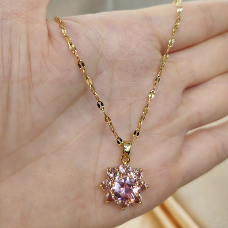 Gold Color Necklace for Women