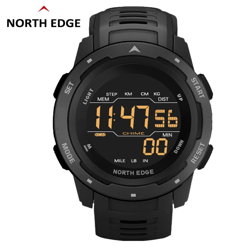 NORTH EDGE Montre numérique pour homme