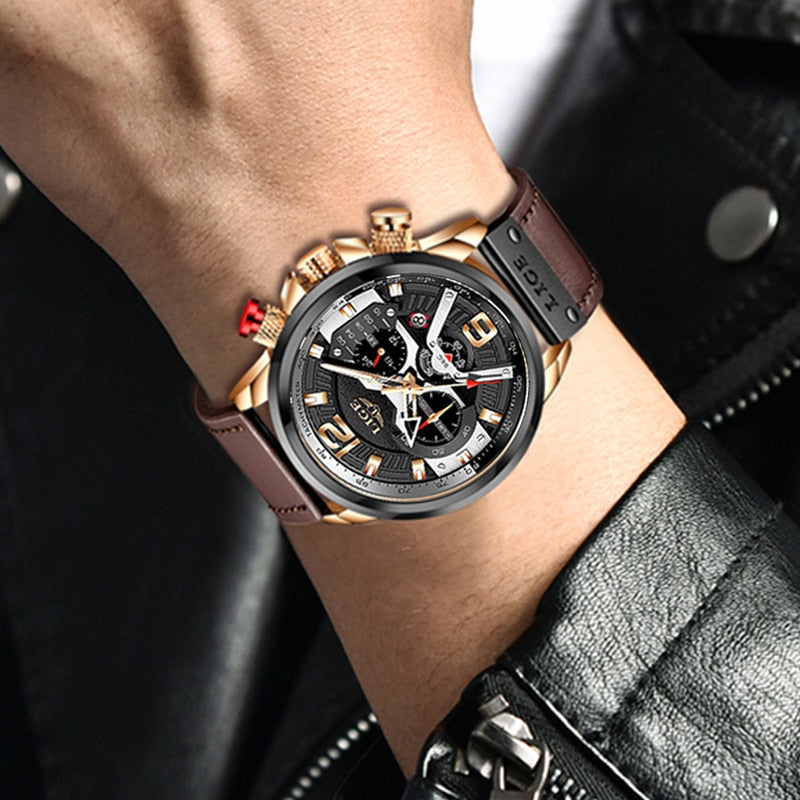 2022 Nouvelles montres pour hommes LIGE Top Brand