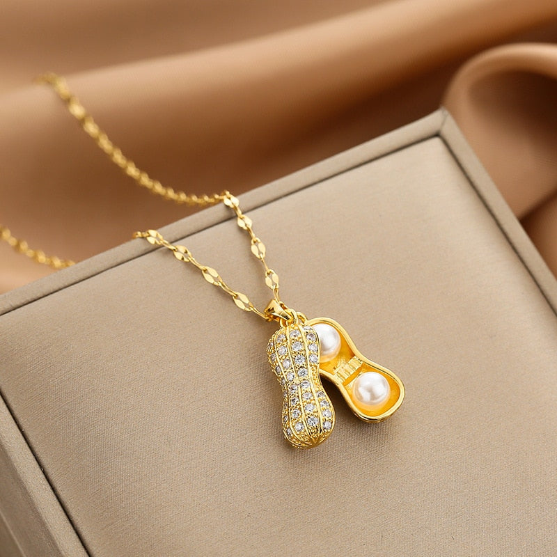 Gold Color Necklace for Women