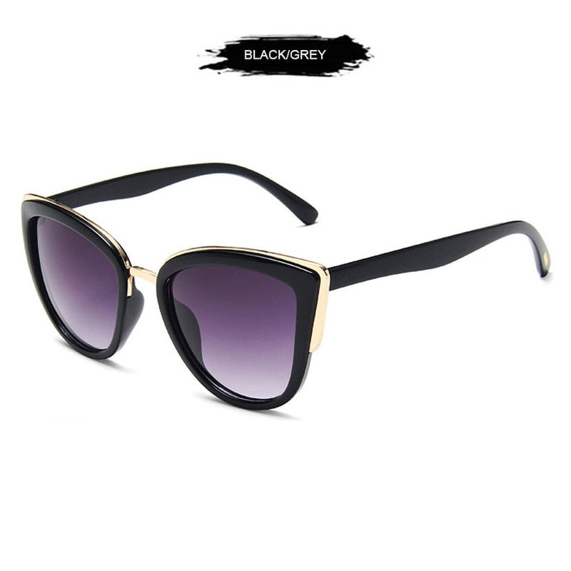 FUQIAN 2022 Cateye Women Sunglasses