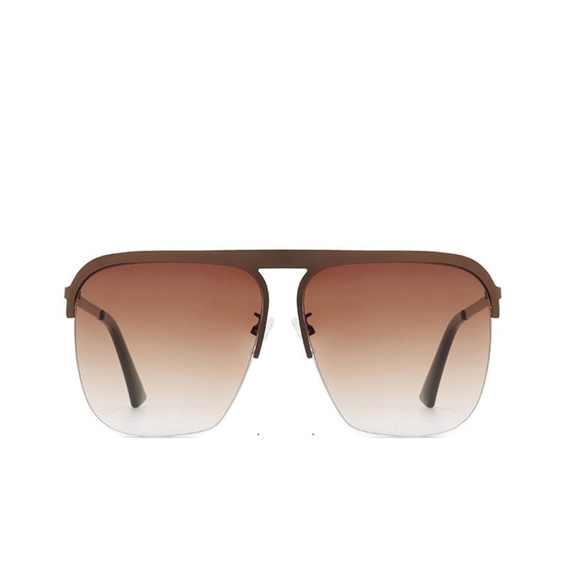 Luxury Women Square Sunglasses Oversized