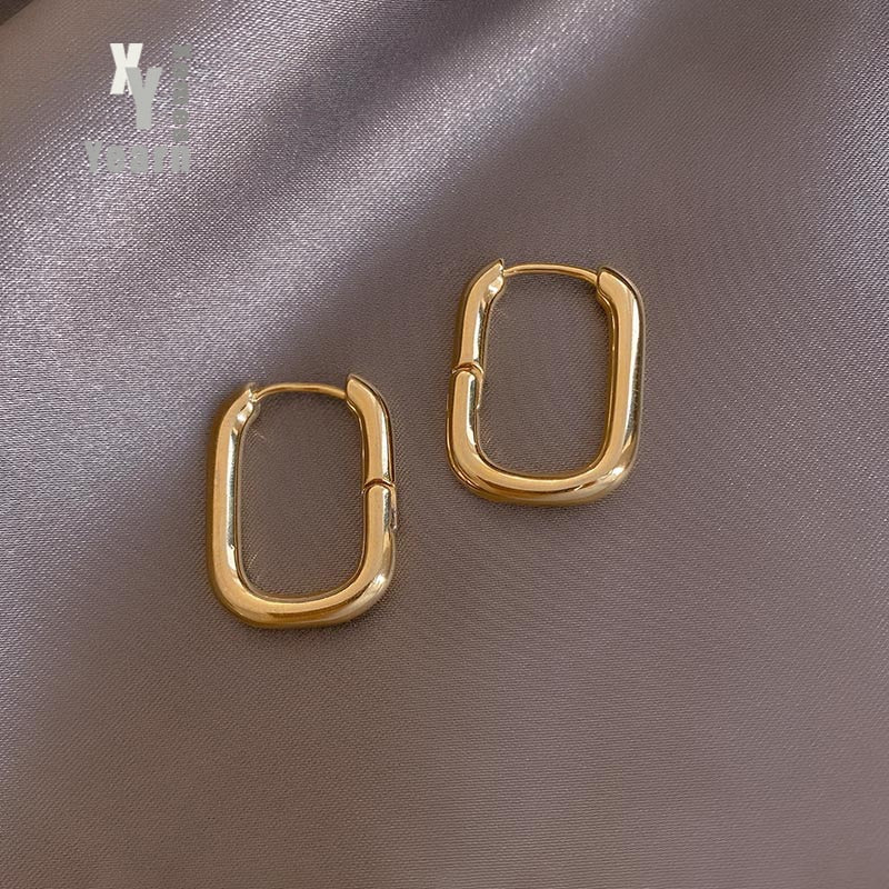 Classic Copper Hoop Earrings